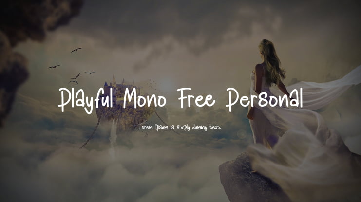 Playful Mono Free Personal Font