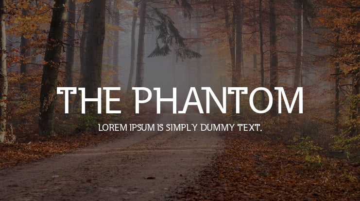 The Phantom Font