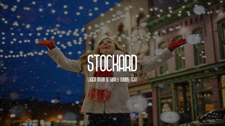 Stockard Font