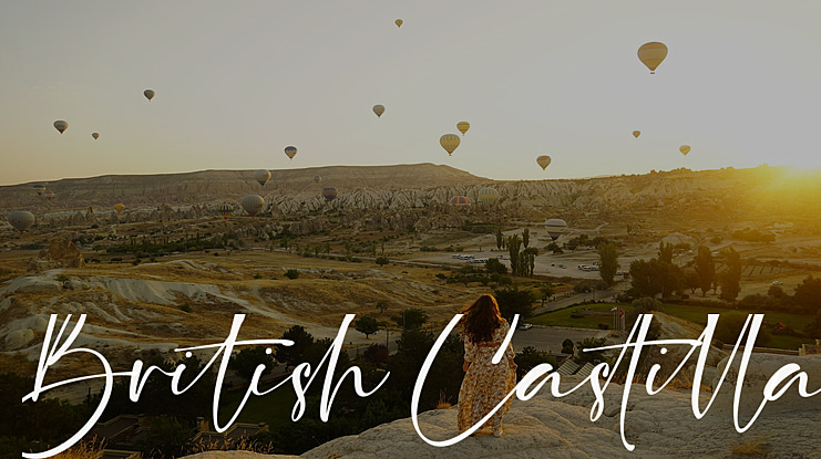 British Castilla Font