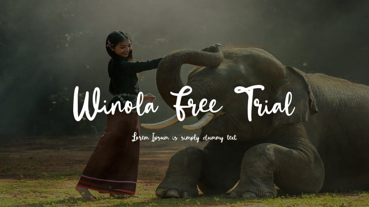 Winola Free Trial Font