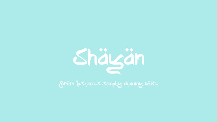 Shayan Font