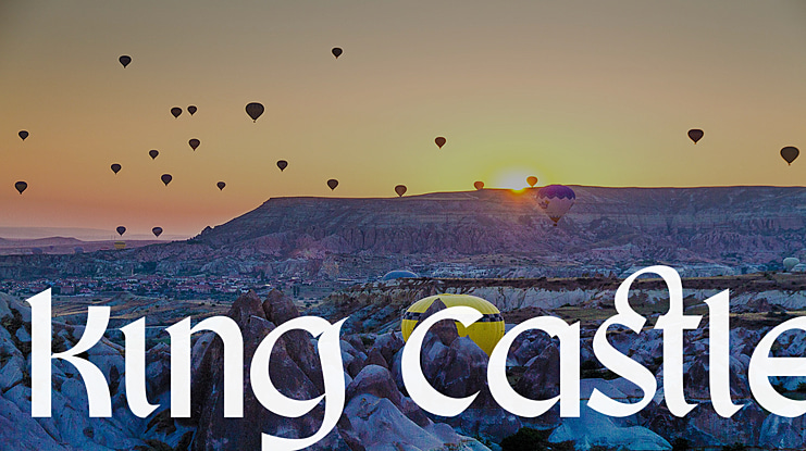 King Castle Font