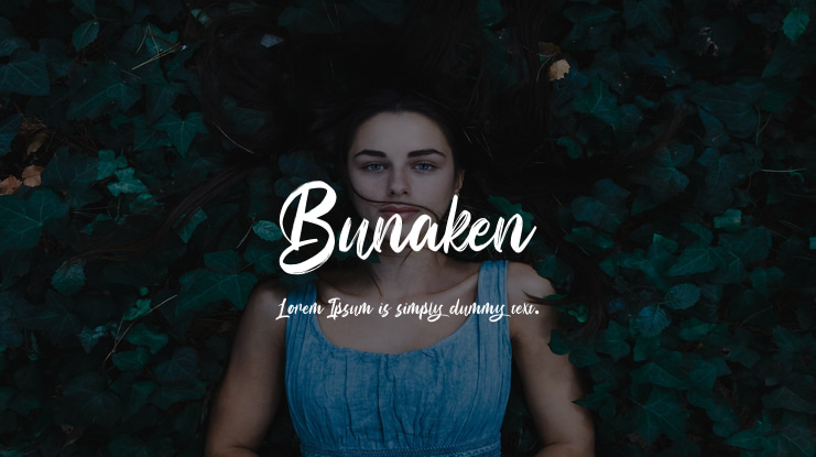 Bunaken Font