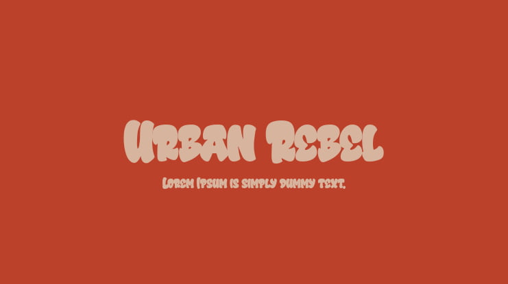 Urban Rebel Font Family