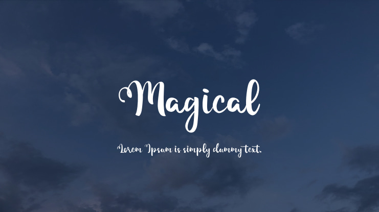 Magical Font Family