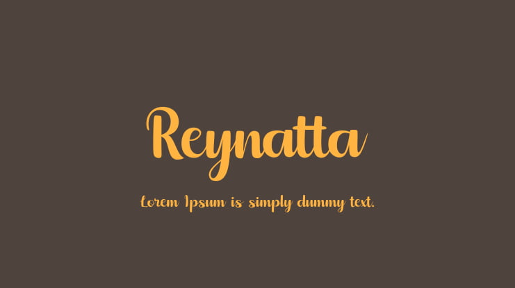 Reynatta Font