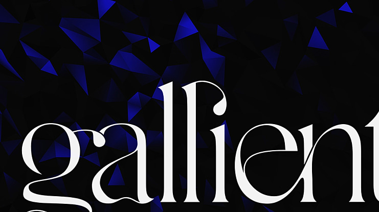 Gallient Font