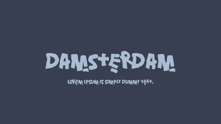 Damsterdam Font