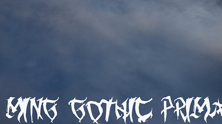 Ming Gothic Prima Font