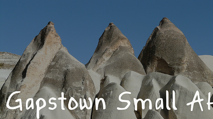 Gapstown Small AH Font Family