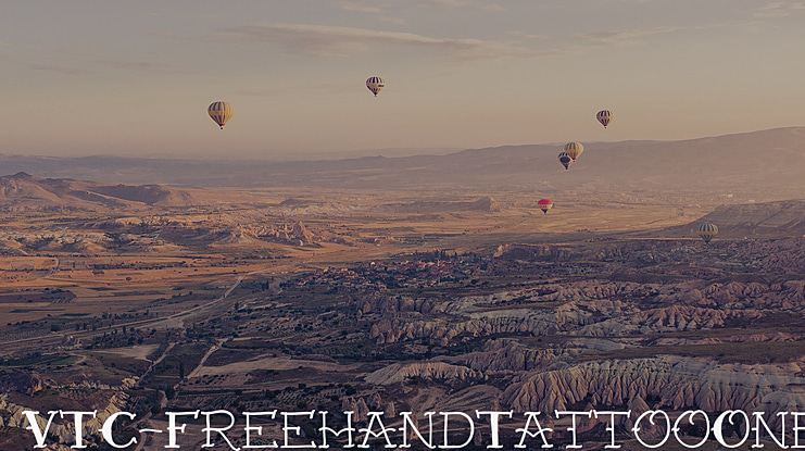 VTC-FreehandTattooOne Font