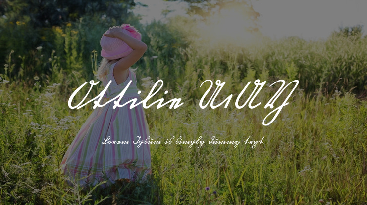 Ottilie U1AY Font
