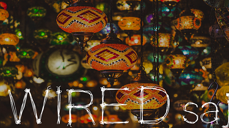 WIRED saji Font