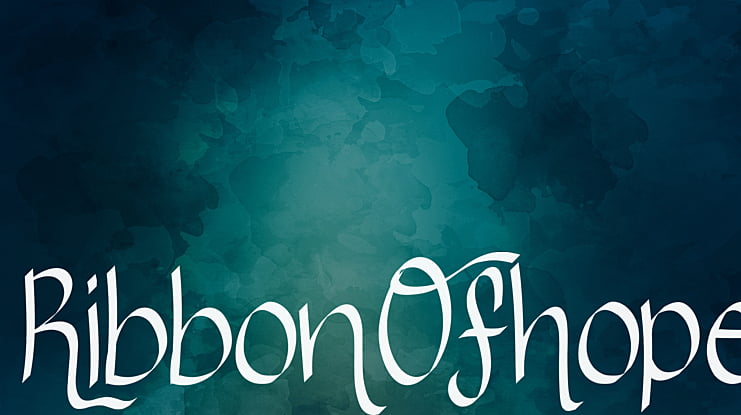 RibbonOfhope Font