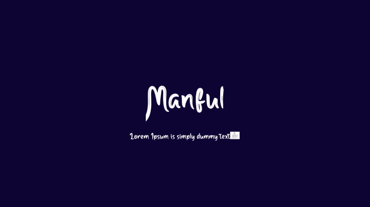 Manful Font