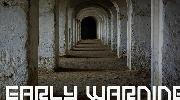 Early Warning Font Family