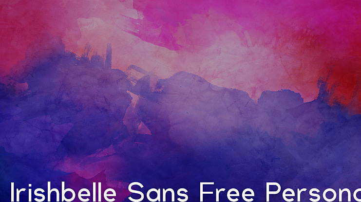Irishbelle Sans Free Personal Font Family