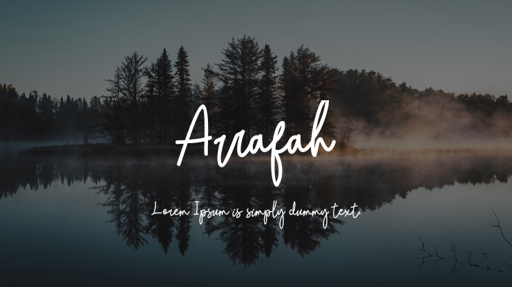 Arrafah Font Family