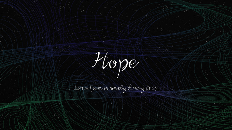 Hope Font