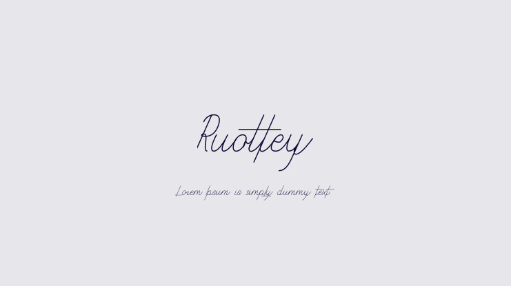 Ruottey Font