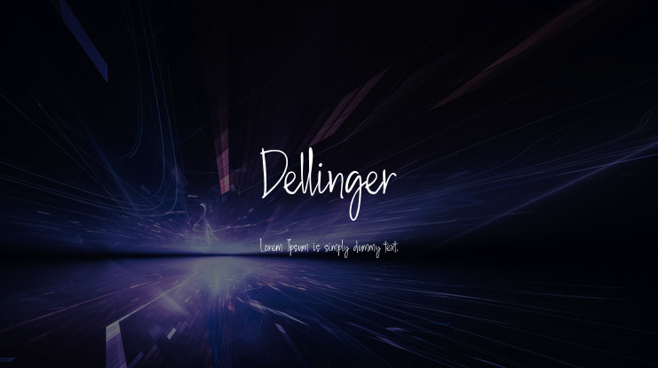 Dellinger Font
