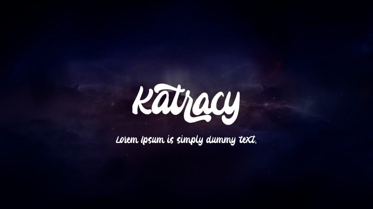 Katracy Font