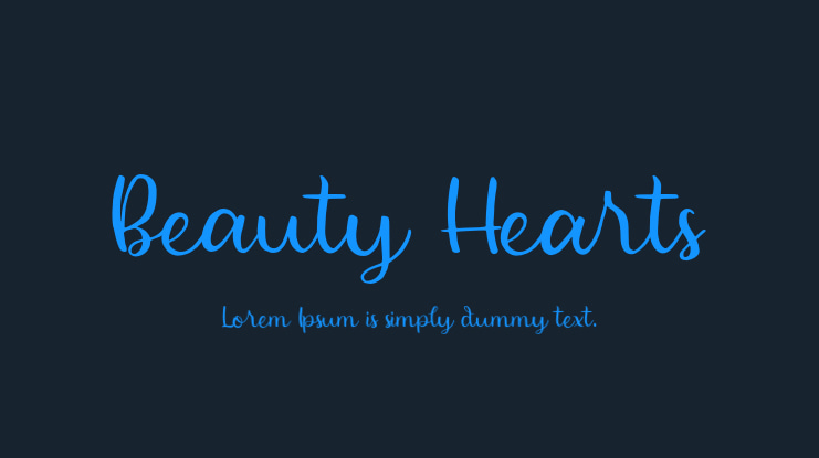 Beauty Hearts Font