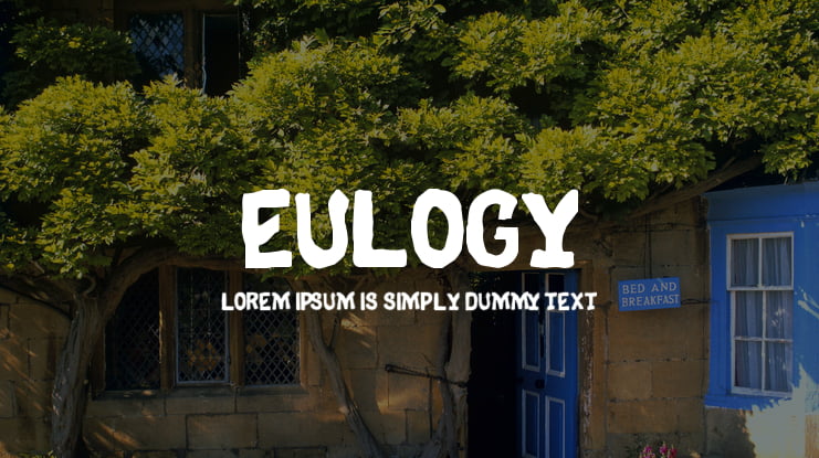 Eulogy Font