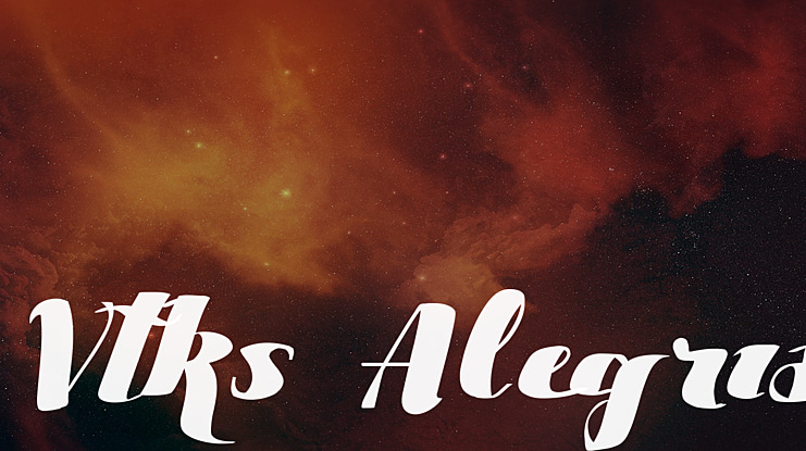 Vtks Alegria Font