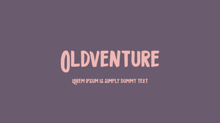 Oldventure Font