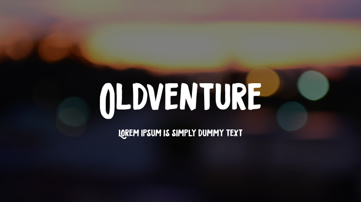 Oldventure Font