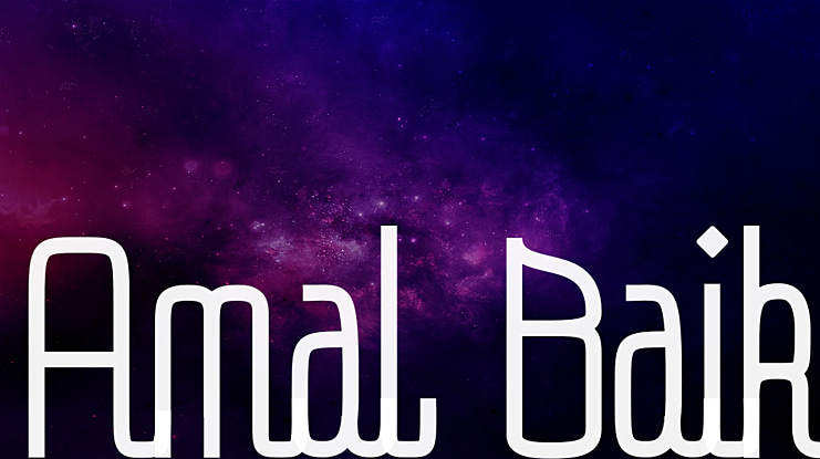 Amal Baik Font