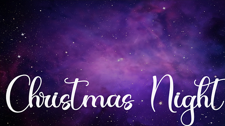 Christmas Night Font