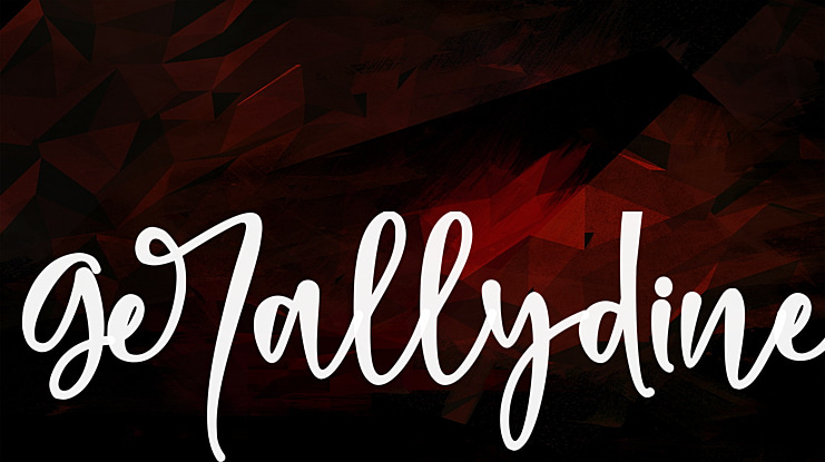 Gerallydine Font
