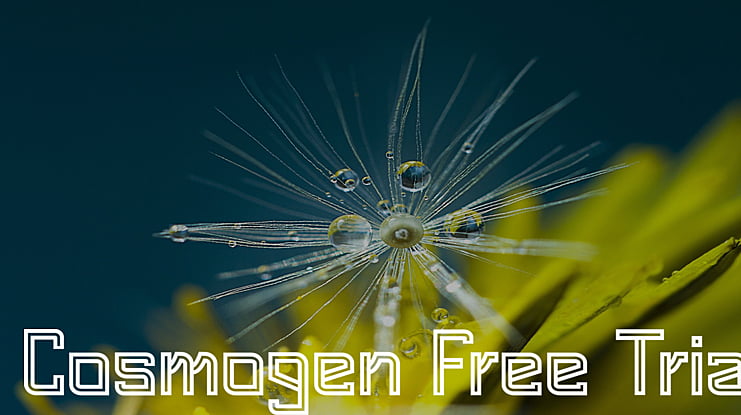 Cosmogen Free Trial Font
