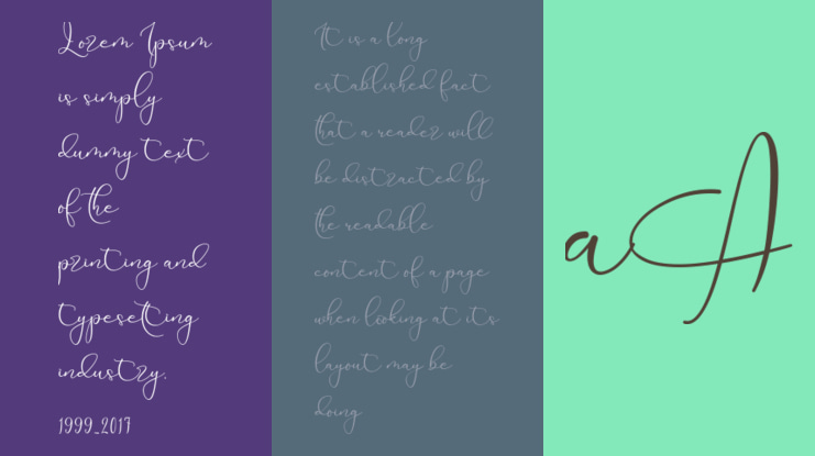 Driana Brideth Font Family