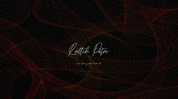 Rattih Putri Font