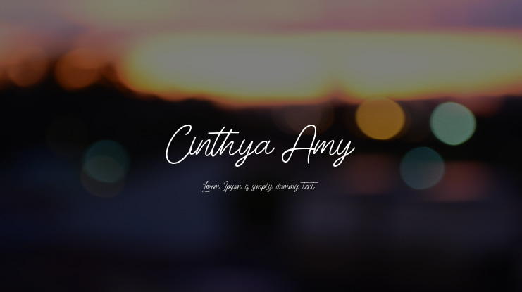 Cinthya Amy Font