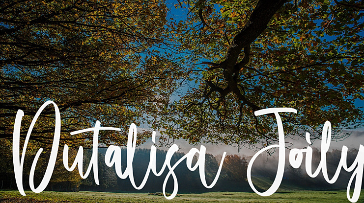 Dutalisa Joily Font