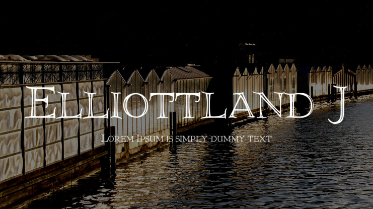 Elliottland J Font