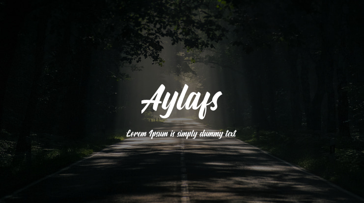 Aylafs Font