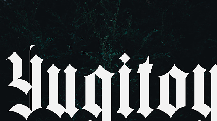 Yugitoy Font