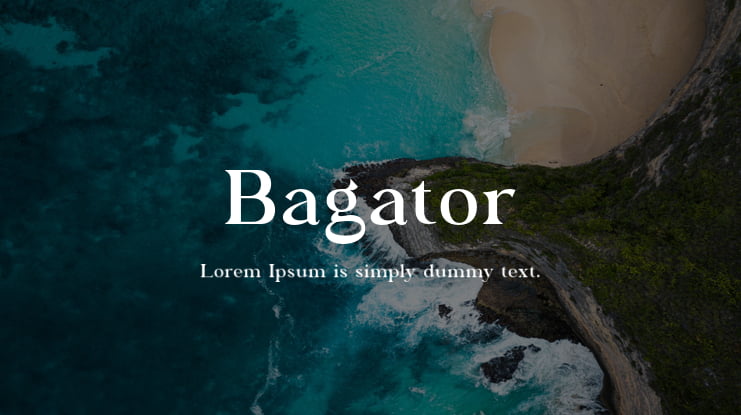Bagator Font