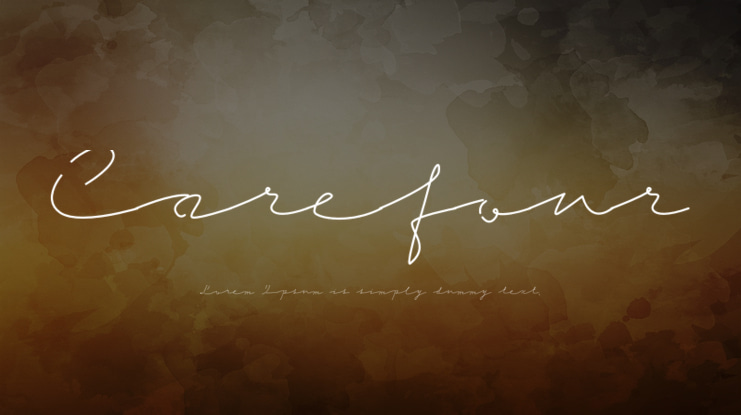 Carefour Font Family