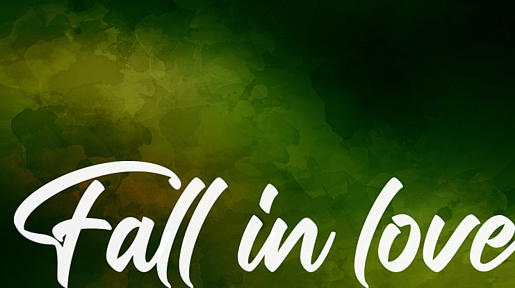 Fall in love Font