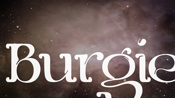 Burgie Font Family