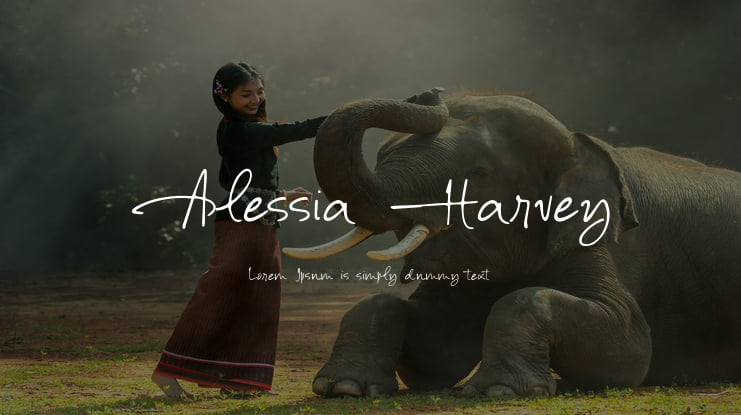 Alessia Harvey Font