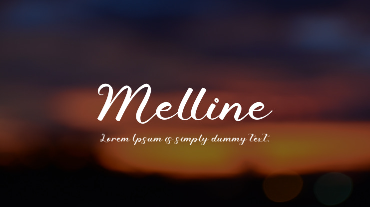 Melline Font