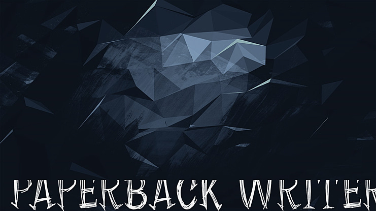 Paperback Writer Font